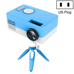 J15 1920 x 1080P HD Household Mini LED Projector with Tripod Mount Support AV / HDMI x 1 / USB x1 / TF x 1, EU Plug, US Plug, UK Plug, AU Plug