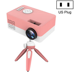 J15 1920 x 1080P HD Household Mini LED Projector with Tripod Mount Support AV / HDMI x 1 / USB x1 / TF x 1, EU Plug, US Plug, UK Plug, AU Plug