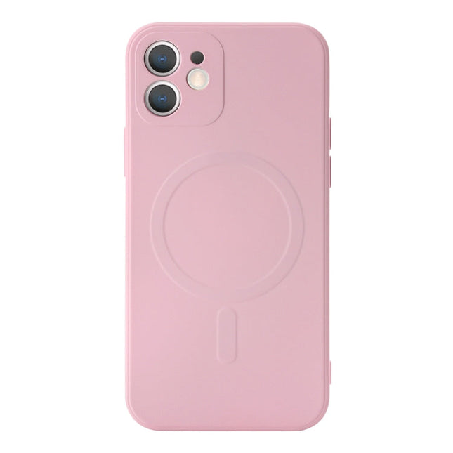 Liquid Silicone Full Coverage Shockproof Magsafe Case, For iPhone 12, For iPhone 12 mini, For iPhone 12 Pro Max, For iPhone 12 Pro