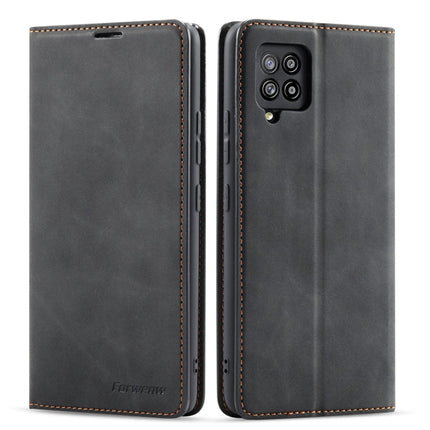 Forwenw Dream Series Oil Edge Strong Magnetism Horizontal Flip Leather Case with Holder & Card Slots & Wallet & Photo Frame, For Samsung Galaxy A42 5G