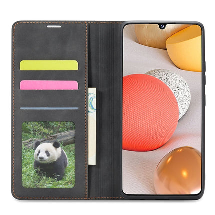 Forwenw Dream Series Oil Edge Strong Magnetism Horizontal Flip Leather Case with Holder & Card Slots & Wallet & Photo Frame, For Samsung Galaxy A42 5G