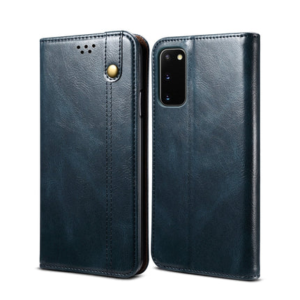 Simple Wax Crazy Horse Texture Horizontal Flip Leather Case with Card Slots & Wallet, For Samsung Galaxy S20 UItra, For Samsung Galaxy S20 FE, For Samsung Galaxy S20 Plus