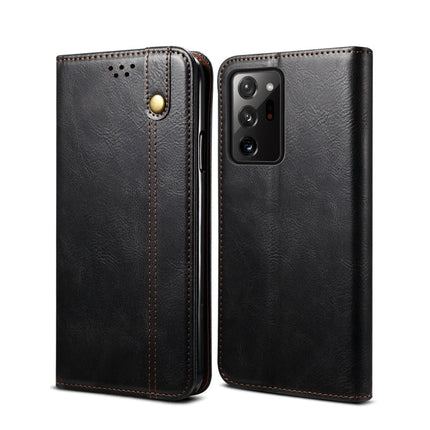 Simple Wax Crazy Horse Texture Horizontal Flip Leather Case with Card Slots & Wallet, For Samsung Galaxy S20 UItra, For Samsung Galaxy S20 FE, For Samsung Galaxy S20 Plus