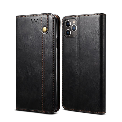 Simple Wax Crazy Horse Texture Horizontal Flip Leather Case with Card Slots & Wallet, For iPhone 11, For iPhone 11 Pro, For iPhone 11 Pro Max, For iPhone 12 mini, For iPhone 12 / 12 Pro, For iPhone 12 Pro Max