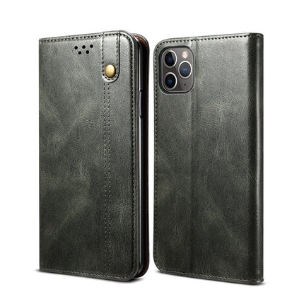 Simple Wax Crazy Horse Texture Horizontal Flip Leather Case with Card Slots & Wallet, For iPhone 11, For iPhone 11 Pro, For iPhone 11 Pro Max, For iPhone 12 mini, For iPhone 12 / 12 Pro, For iPhone 12 Pro Max