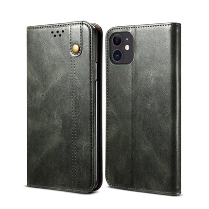 Simple Wax Crazy Horse Texture Horizontal Flip Leather Case with Card Slots & Wallet, For iPhone 11, For iPhone 11 Pro, For iPhone 11 Pro Max, For iPhone 12 mini, For iPhone 12 / 12 Pro, For iPhone 12 Pro Max