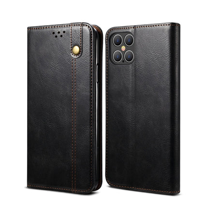 Simple Wax Crazy Horse Texture Horizontal Flip Leather Case with Card Slots & Wallet, For iPhone 11, For iPhone 11 Pro, For iPhone 11 Pro Max, For iPhone 12 mini, For iPhone 12 / 12 Pro, For iPhone 12 Pro Max