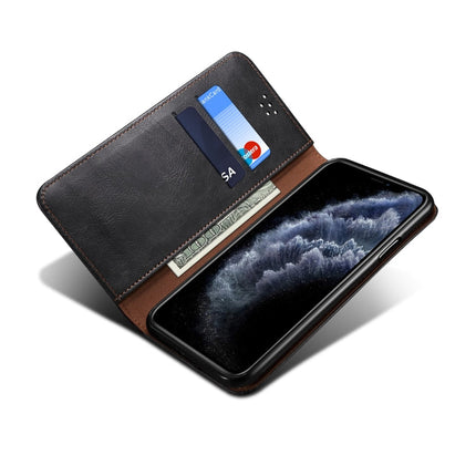 Simple Wax Crazy Horse Texture Horizontal Flip Leather Case with Card Slots & Wallet, For iPhone XR, For iPhone XS / X, For iPhone XS Max