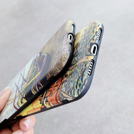 IMD Workmanship TPU Oil Painting Protective Case, For iPhone 11 Pro