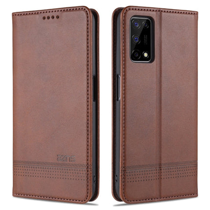 AZNS Magnetic Calf Texture Horizontal Flip Leather Case with Card Slots & Holder & Wallet, For OPPO K7x / Realme V5 5G, For Huawei Enjoy 20 Plus 5G, For Huawei Enjoy 20 Pro / Enjoy Z 5G, For Huawei Honor 9A