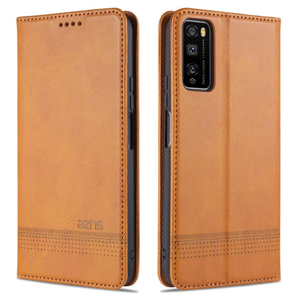 AZNS Magnetic Calf Texture Horizontal Flip Leather Case with Card Slots & Holder & Wallet, For OPPO K7x / Realme V5 5G, For Huawei Enjoy 20 Plus 5G, For Huawei Enjoy 20 Pro / Enjoy Z 5G, For Huawei Honor 9A