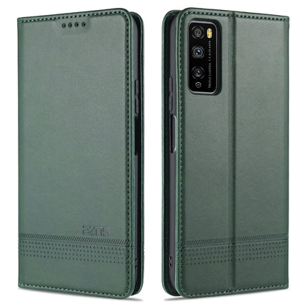 AZNS Magnetic Calf Texture Horizontal Flip Leather Case with Card Slots & Holder & Wallet, For OPPO K7x / Realme V5 5G, For Huawei Enjoy 20 Plus 5G, For Huawei Enjoy 20 Pro / Enjoy Z 5G, For Huawei Honor 9A
