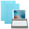 Universal Detachable Bluetooth Keyboard + Leather Case without Touchpad for iPad 9-10 inch, Black Keyboard, White Keyboard