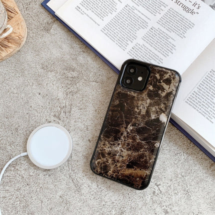 Marble Pattern Patch PC + TPU Shockproof Magsafe Case, For iPhone 12 Pro Max