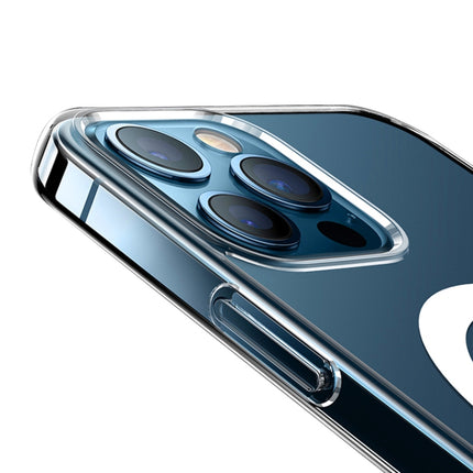 WK WPC-007 iDeal Series Magsafe Case Magnetic Ring All-inclusive Clear TPU Transparent Shockproof Case, For iPhone 11 Pro Max