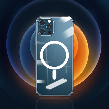 WK WPC-007 iDeal Series Magsafe Case Magnetic Ring All-inclusive Clear TPU Transparent Shockproof Case, For iPhone 11 Pro Max