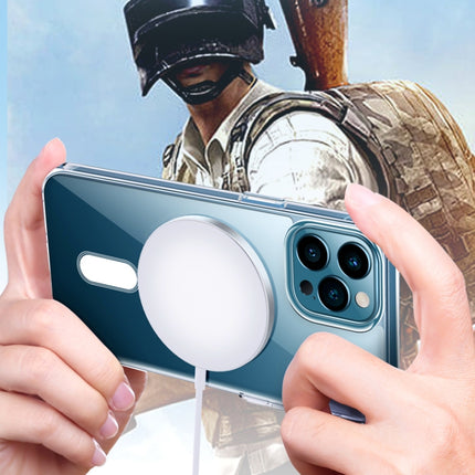 WK WPC-007 iDeal Series Magsafe Case Magnetic Ring All-inclusive Clear TPU Transparent Shockproof Case, For iPhone 11 Pro Max