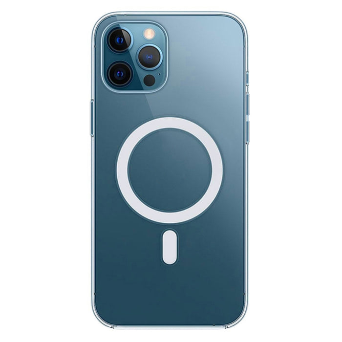 WK WPC-007 iDeal Series Magsafe Case Magnetic Ring All-inclusive Clear TPU Transparent Shockproof Case, For iPhone 11 Pro Max