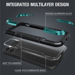 iPAKY Thunder Series Aluminum alloy Shockproof Protective Case, For iPhone 12 Mini