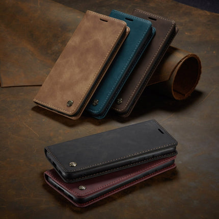 CaseMe-013 Multifunctional Retro Frosted Horizontal Flip Leather Case with Card Slot & Holder & Wallet, For OnePlus 8T, For Samsung Galaxy A42 5G, For Huawei P Smart 2021, For Xiaomi Mi 10T Lite 5G, For Xiaomi Mi 10T 5G / 10T Pro 5G
