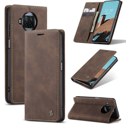 CaseMe-013 Multifunctional Retro Frosted Horizontal Flip Leather Case with Card Slot & Holder & Wallet, For OnePlus 8T, For Samsung Galaxy A42 5G, For Huawei P Smart 2021, For Xiaomi Mi 10T Lite 5G, For Xiaomi Mi 10T 5G / 10T Pro 5G