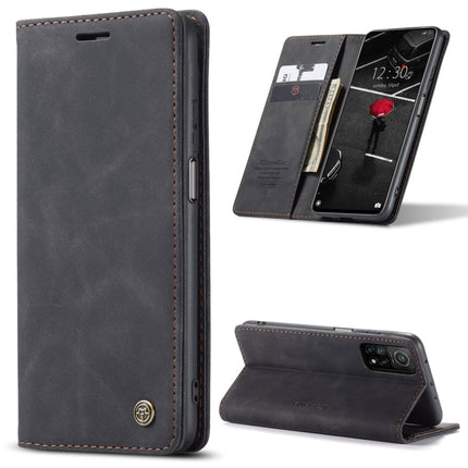 CaseMe-013 Multifunctional Retro Frosted Horizontal Flip Leather Case with Card Slot & Holder & Wallet, For OnePlus 8T, For Samsung Galaxy A42 5G, For Huawei P Smart 2021, For Xiaomi Mi 10T Lite 5G, For Xiaomi Mi 10T 5G / 10T Pro 5G