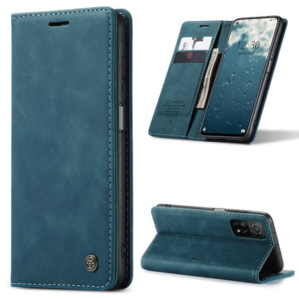 CaseMe-013 Multifunctional Retro Frosted Horizontal Flip Leather Case with Card Slot & Holder & Wallet, For OnePlus 8T, For Samsung Galaxy A42 5G, For Huawei P Smart 2021, For Xiaomi Mi 10T Lite 5G, For Xiaomi Mi 10T 5G / 10T Pro 5G