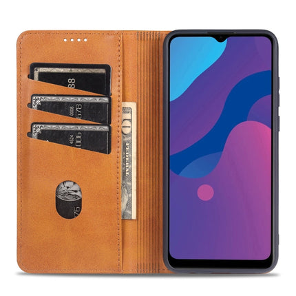 AZNS Magnetic Calf Texture Horizontal Flip Leather Case with Card Slots & Holder & Wallet, For OPPO A15, For vivo Y20, For vivo Y70s / Y51s / IQOO U1, For Samsung Galaxy A42 5G