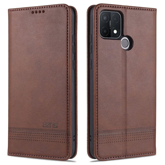 AZNS Magnetic Calf Texture Horizontal Flip Leather Case with Card Slots & Holder & Wallet, For OPPO A15, For vivo Y20, For vivo Y70s / Y51s / IQOO U1, For Samsung Galaxy A42 5G