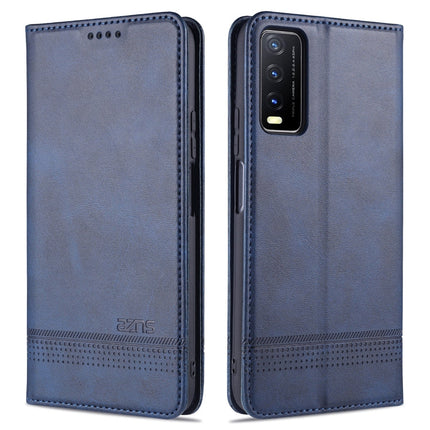 AZNS Magnetic Calf Texture Horizontal Flip Leather Case with Card Slots & Holder & Wallet, For OPPO A15, For vivo Y20, For vivo Y70s / Y51s / IQOO U1, For Samsung Galaxy A42 5G