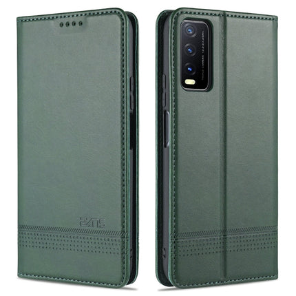 AZNS Magnetic Calf Texture Horizontal Flip Leather Case with Card Slots & Holder & Wallet, For OPPO A15, For vivo Y20, For vivo Y70s / Y51s / IQOO U1, For Samsung Galaxy A42 5G