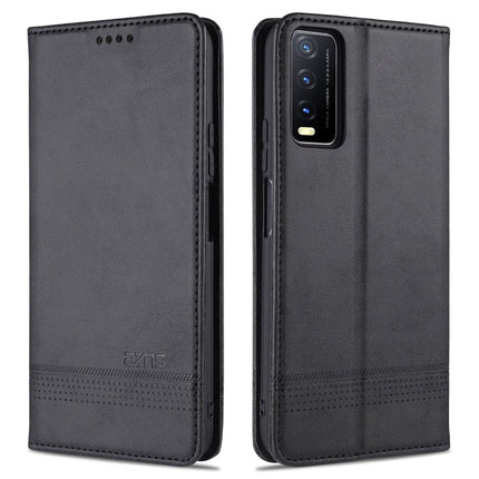 AZNS Magnetic Calf Texture Horizontal Flip Leather Case with Card Slots & Holder & Wallet, For OPPO A15, For vivo Y20, For vivo Y70s / Y51s / IQOO U1, For Samsung Galaxy A42 5G