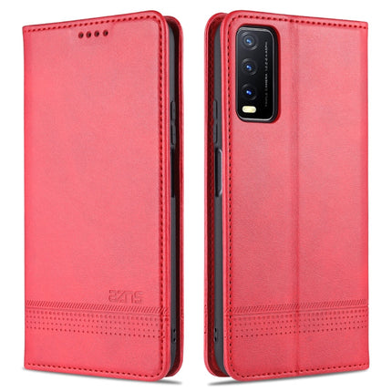 AZNS Magnetic Calf Texture Horizontal Flip Leather Case with Card Slots & Holder & Wallet, For OPPO A15, For vivo Y20, For vivo Y70s / Y51s / IQOO U1, For Samsung Galaxy A42 5G