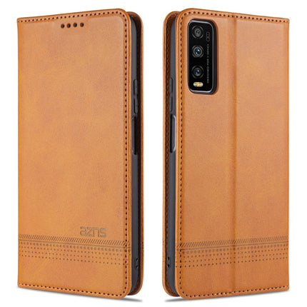 AZNS Magnetic Calf Texture Horizontal Flip Leather Case with Card Slots & Holder & Wallet, For OPPO A15, For vivo Y20, For vivo Y70s / Y51s / IQOO U1, For Samsung Galaxy A42 5G