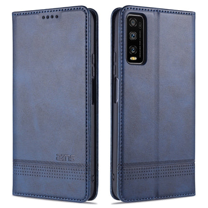 AZNS Magnetic Calf Texture Horizontal Flip Leather Case with Card Slots & Holder & Wallet, For OPPO A15, For vivo Y20, For vivo Y70s / Y51s / IQOO U1, For Samsung Galaxy A42 5G