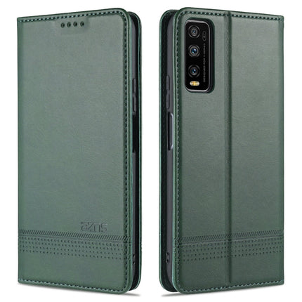 AZNS Magnetic Calf Texture Horizontal Flip Leather Case with Card Slots & Holder & Wallet, For OPPO A15, For vivo Y20, For vivo Y70s / Y51s / IQOO U1, For Samsung Galaxy A42 5G