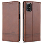 For Samsung Galaxy M51 (Side Fingerprint) / Dark Brown