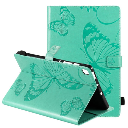 Pressed Printing Butterfly Pattern Horizontal Flip Leather Case with Holder & Card Slots & Wallet & Sleep / Wake-up Function, For iPad Air 2022 / 2020 10.9 /iPad Pro 11 2020 / 2018, For Lenovo Tab M10 Plus TB-X606F, For Samsung Galaxy S6 Lite P610