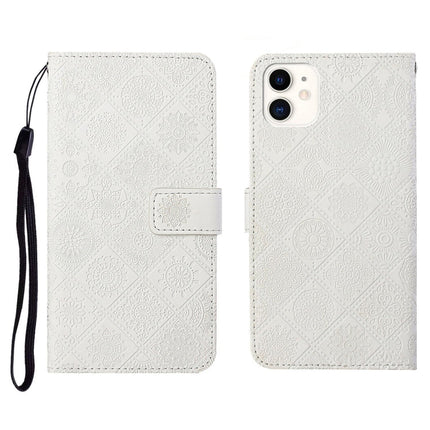Ethnic Style Embossed Pattern Horizontal Flip Leather Case with Holder & Card Slots & Wallet & Lanyard, For iPhone 11, For iPhone 11 Pro, For iPhone 11 Pro Max