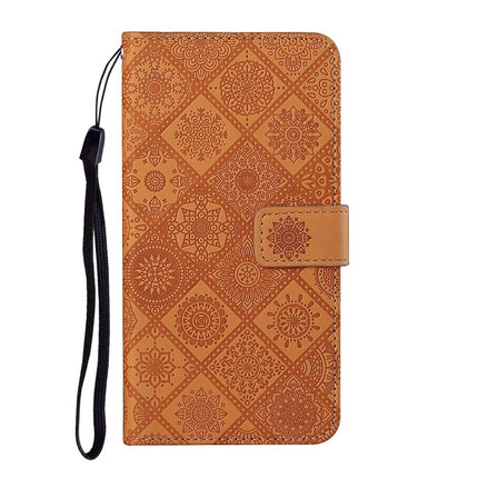 Ethnic Style Embossed Pattern Horizontal Flip Leather Case with Holder & Card Slots & Wallet & Lanyard, For iPhone 12, For iPhone 12 Mini, For iPhone 12 Pro Max
