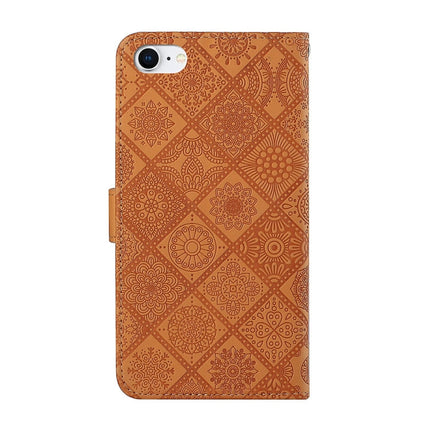 Ethnic Style Embossed Pattern Horizontal Flip Leather Case with Holder & Card Slots & Wallet & Lanyard, For iPhone SE 2022 / SE 2020 / 8 / 7, For iPhone XR, For iPhone XS Max