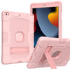 Contrast Color Robot Shockproof Silicone + PC Protective Case with Holder, For iPad 10.2 2021 / 2020 / 2019, For Samsung Galaxy Tab A7 10.4 (2020) T500 / T505