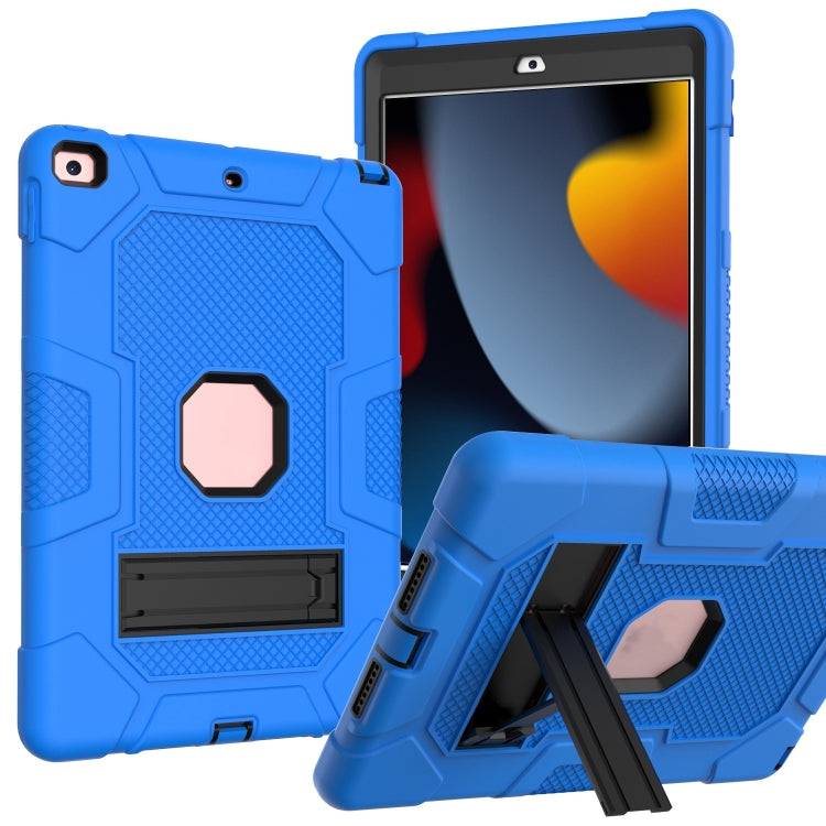 Contrast Color Robot Shockproof Silicone + PC Protective Case with Holder, For iPad 10.2 2021 / 2020 / 2019, For Samsung Galaxy Tab A7 10.4 (2020) T500 / T505