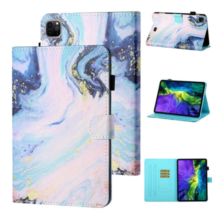 Coloured Drawing Stitching Horizontal Flip Leather Case with Holder & Card Slot & Sleep / Wake-up Function, For iPad Pro 11 (2020) / (2018), For iPad 10.2 2021 / 2020 / 2019 / Air (2019), For iPad Air / Air 2 / 9.7 (2017) & (2018)����������������������...