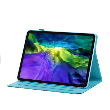 Coloured Drawing Stitching Horizontal Flip Leather Case with Holder & Card Slot & Sleep / Wake-up Function, For iPad Pro 11 (2020) / (2018), For iPad 10.2 2021 / 2020 / 2019 / Air (2019), For iPad Air / Air 2 / 9.7 (2017) & (2018)����������������������...