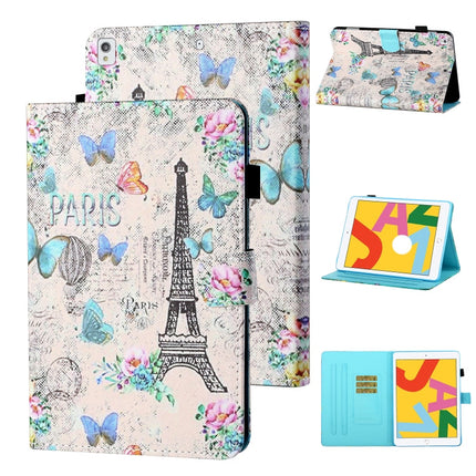 Coloured Drawing Stitching Horizontal Flip Leather Case with Holder & Card Slot & Sleep / Wake-up Function, For iPad Pro 11 (2020) / (2018), For iPad 10.2 2021 / 2020 / 2019 / Air (2019), For iPad Air / Air 2 / 9.7 (2017) & (2018)����������������������...