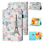 For iPad 10.2 2021 / 2020 / 2019 / Air (2019) / Tower and Butterflies