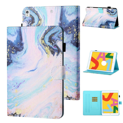 Coloured Drawing Stitching Horizontal Flip Leather Case with Holder & Card Slot & Sleep / Wake-up Function, For iPad Pro 11 (2020) / (2018), For iPad 10.2 2021 / 2020 / 2019 / Air (2019), For iPad Air / Air 2 / 9.7 (2017) & (2018)����������������������...