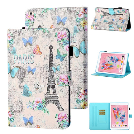 Coloured Drawing Stitching Horizontal Flip Leather Case with Holder & Card Slot & Sleep / Wake-up Function, For iPad Pro 11 (2020) / (2018), For iPad 10.2 2021 / 2020 / 2019 / Air (2019), For iPad Air / Air 2 / 9.7 (2017) & (2018)����������������������...