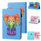 For iPad Air / Air 2 / 9.7 (2017) & (2018) / Colorful Elephant